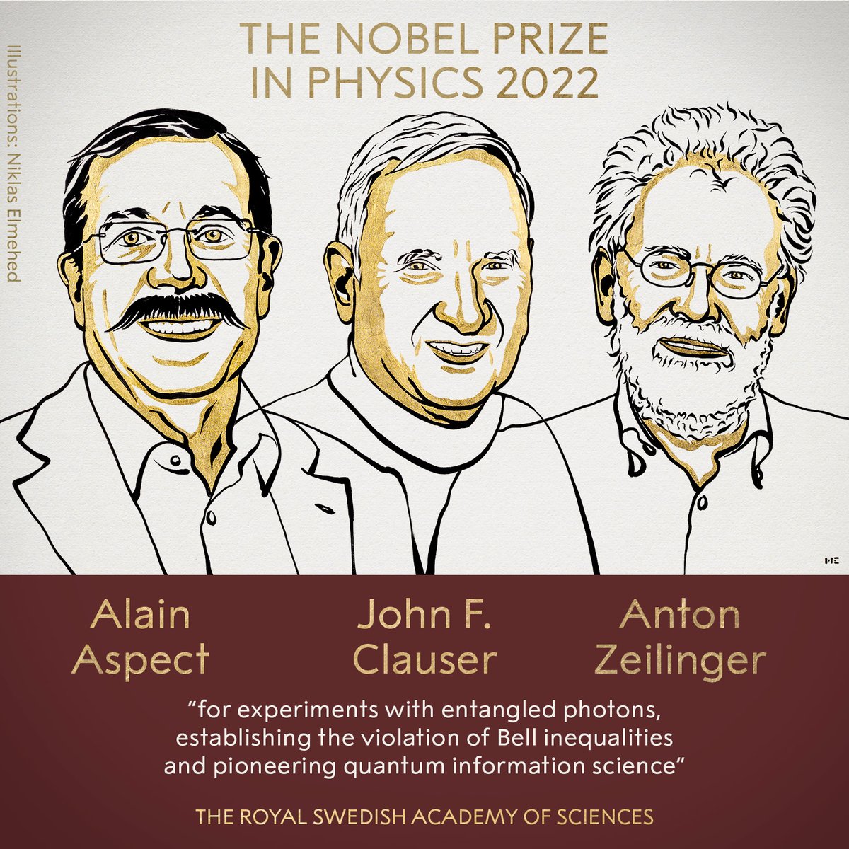 Βραβείο Νόμπελ Φυσικής 2022